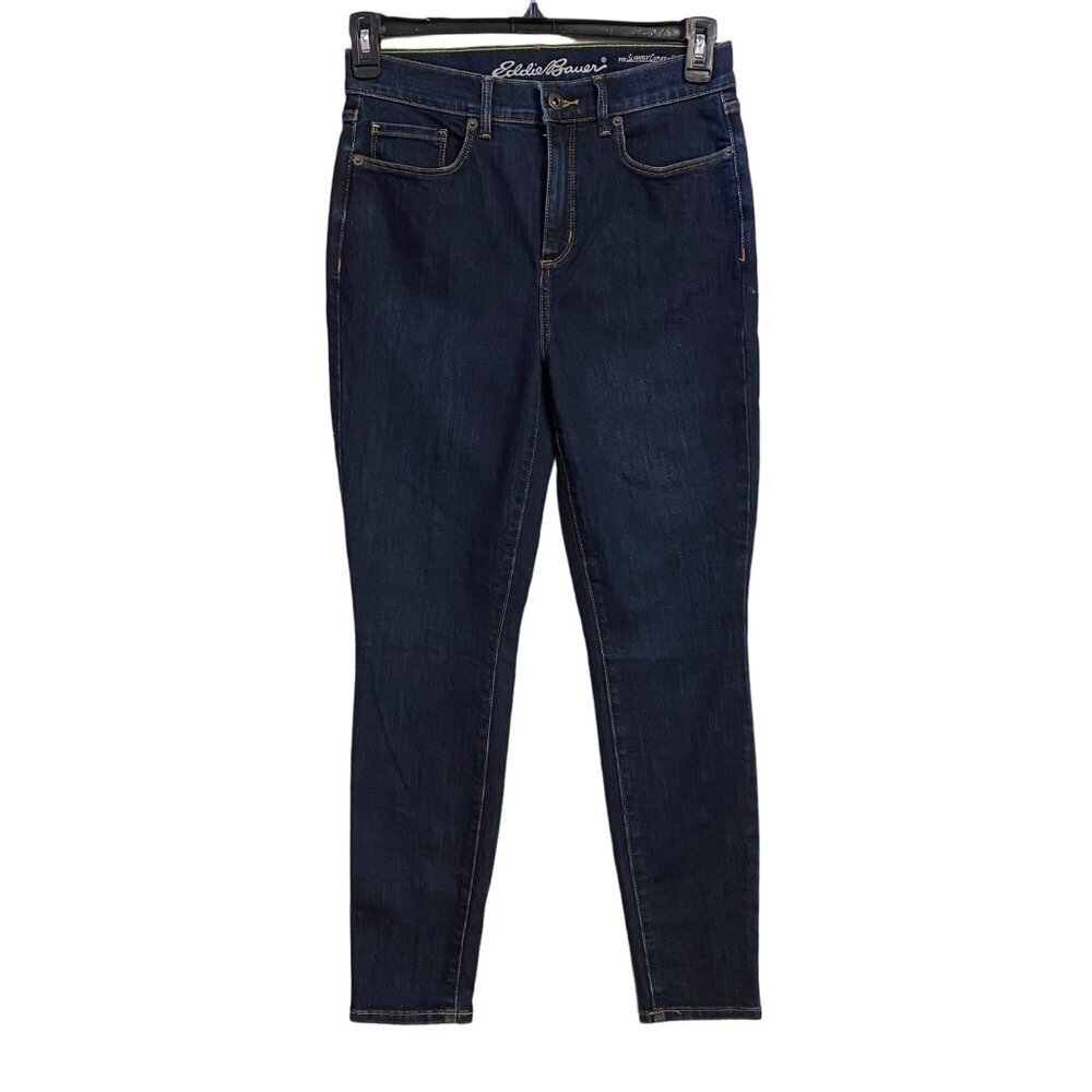EDDIE BAUER‎ HIGH RISE SLIGHTLY CURVY SKINNY SIZE 6